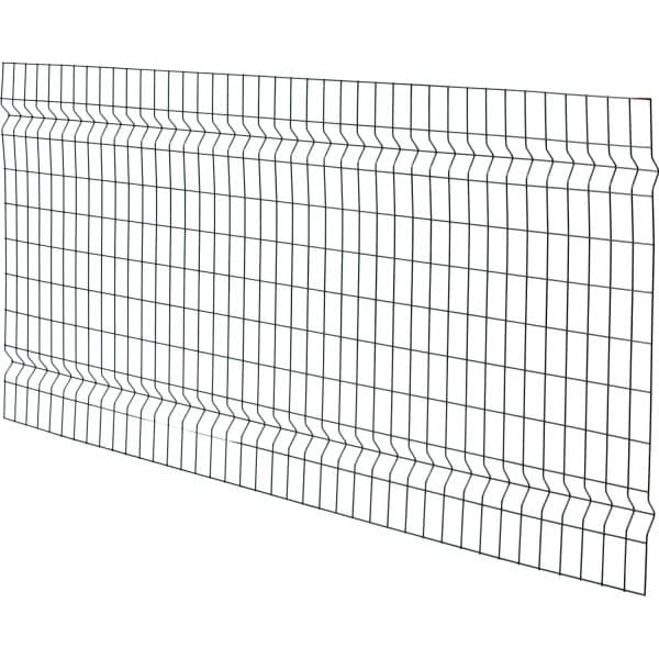 3D-Einstabmattenzaun Anthrazit 100 x 200 cm