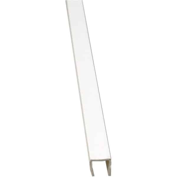Abdeck-Profil für Kunststoff-Matte Weiß Breite 150 cm