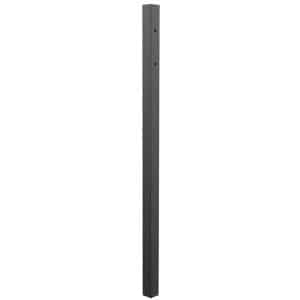 Anschlagpfosten für Einzeltor Anthrazit z. Einbetonieren Ø 6 cm Höhe 170 cm