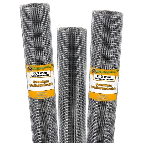 Aquagart 30m x 1m Volierendraht 6