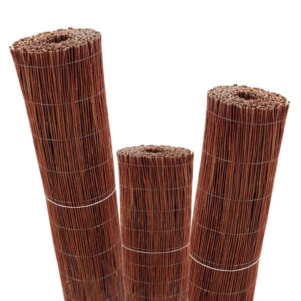 Aquagart Weidenmatte 40m x 80 cm I Sichtschutzmatte Aus Weiden Sichtschutz Für Garten