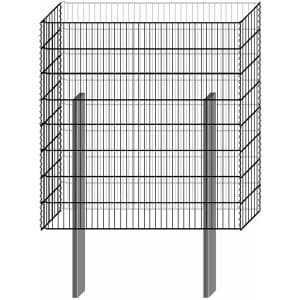 Bellissa Gabione Limes Pico23 Bausatz 120 cm x 115 cm x 23 cm