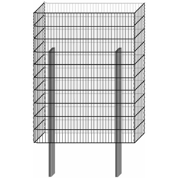 Bellissa Gabione Limes Pico23 Bausatz 150 cm x 115 cm x 23 cm