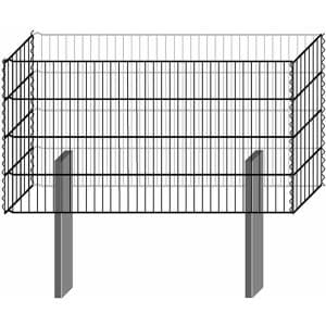 Bellissa Gabione Limes Pico23 Bausatz 60 cm x 115 cm x 23 cm