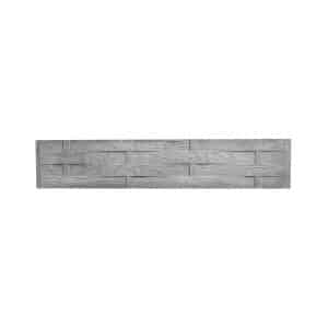 Betonzaun-Platte Flecht 200 cm x 38