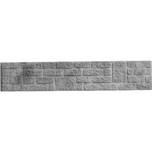 Betonzaun-Platte Romania 200 cm x 38
