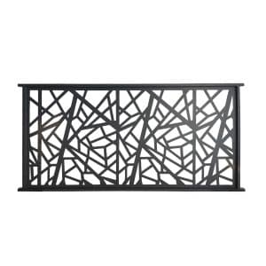 Dekor-Aluminiumzaun Amsterdam 200 cm x 100 cm Anthrazit