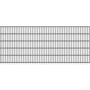 Doppelstabmatte 6/5/6 mm Anthrazit 250 cm x 103 cm