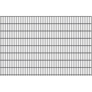 Doppelstabmatte 6/5/6 mm Anthrazit 250 cm x 163 cm