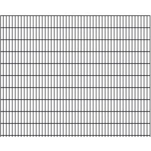 Doppelstabmatte 6/5/6 mm Anthrazit 250 cm x 203 cm