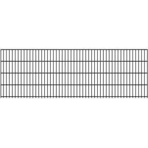 Doppelstabmatte 6/5/6 mm Anthrazit 250 cm x 83 cm