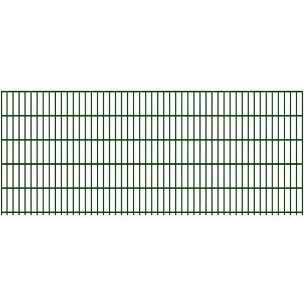 Doppelstabmatte 6/5/6 mm Moosgrün 250 cm x 103 cm