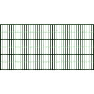 Doppelstabmatte 6/5/6 mm Moosgrün 250 cm x 123 cm