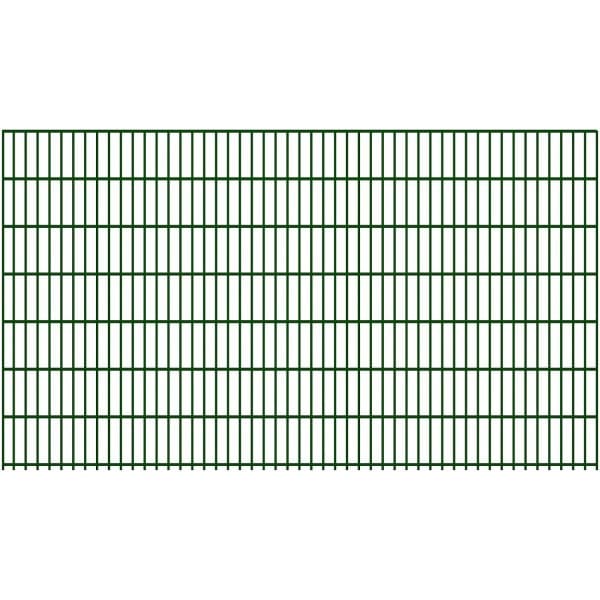 Doppelstabmatte 6/5/6 mm Moosgrün 250 cm x 143 cm