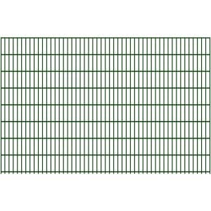 Doppelstabmatte 6/5/6 mm Moosgrün 250 cm x 163 cm