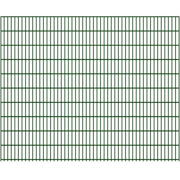 Doppelstabmatte 6/5/6 mm Moosgrün 250 cm x 203 cm