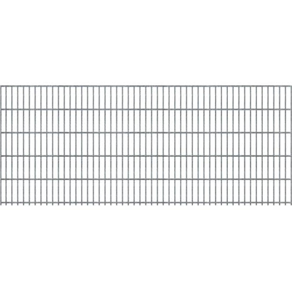 Doppelstabmatte 6/5/6 mm Zink 250 cm x 103 cm