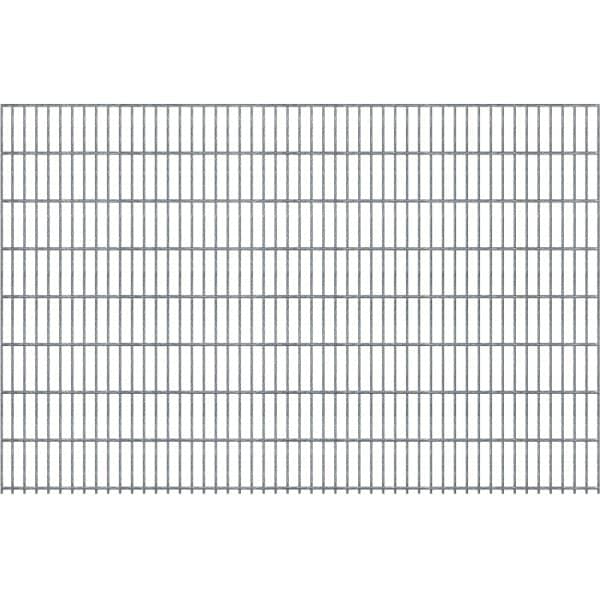 Doppelstabmatte 6/5/6 mm Zink 250 cm x 163 cm