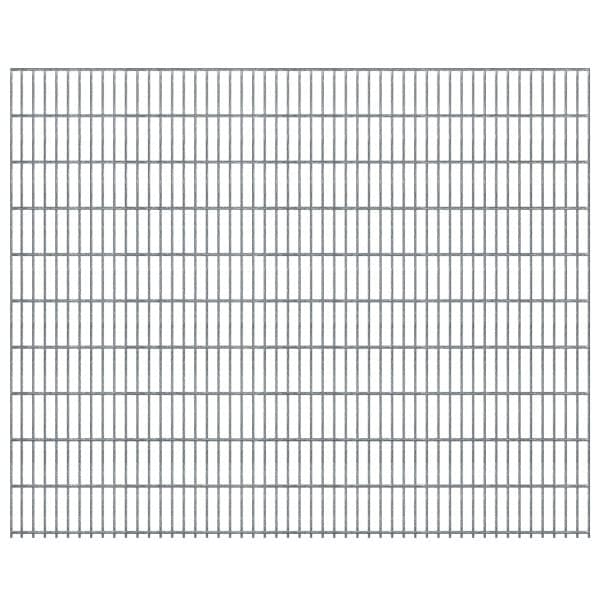 Doppelstabmatte 6/5/6 mm Zink 250 cm x 203 cm