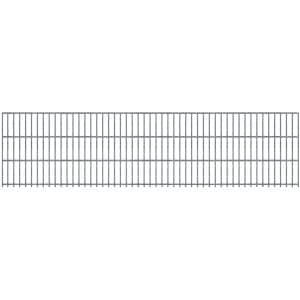 Doppelstabmatte 6/5/6 mm Zink 250 cm x 63 cm
