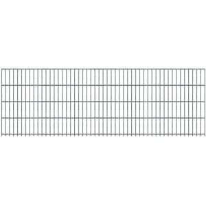 Doppelstabmatte 6/5/6 mm Zink 250 cm x 83 cm