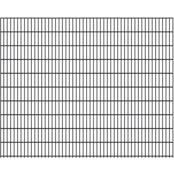 Doppelstabmatte 8/6/8 mm Anthrazit 250 cm x 203 cm