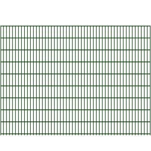 Doppelstabmatte 8/6/8 mm Moosgrün 250 cm x 183 cm