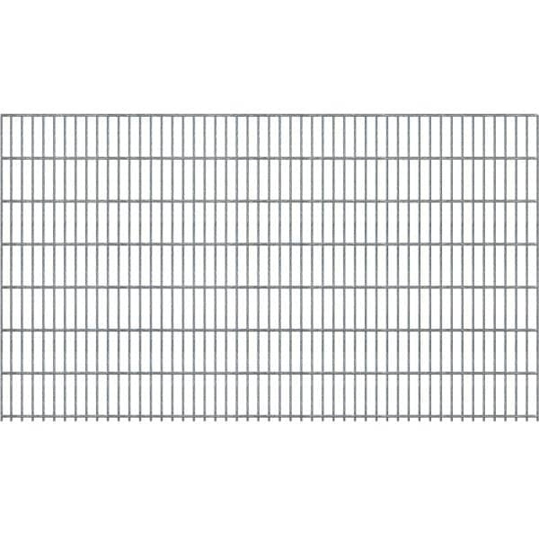 Doppelstabmatte 8/6/8 mm Zink 250 cm x 143 cm