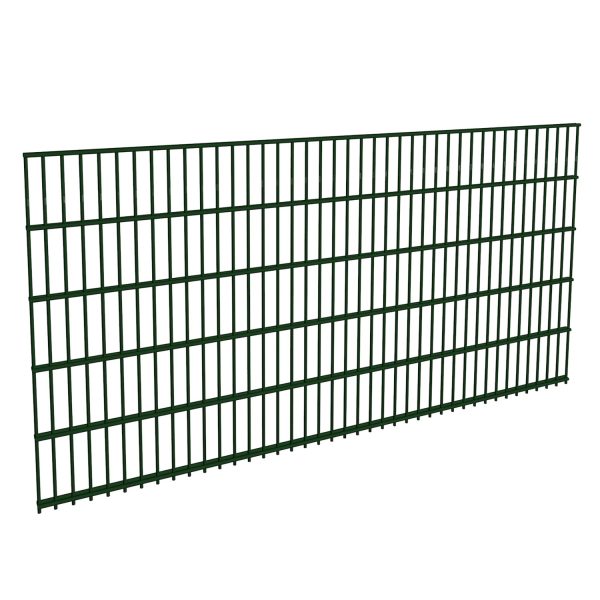 Doppelstabmatte Basic 103 cm x 200 cm Moosgrün