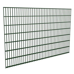 Doppelstabmatte Basic 143 cm x 200 cm Moosgrün