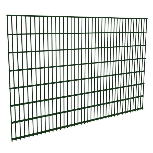 Doppelstabmatte Basic 143 cm x 200 cm Moosgrün