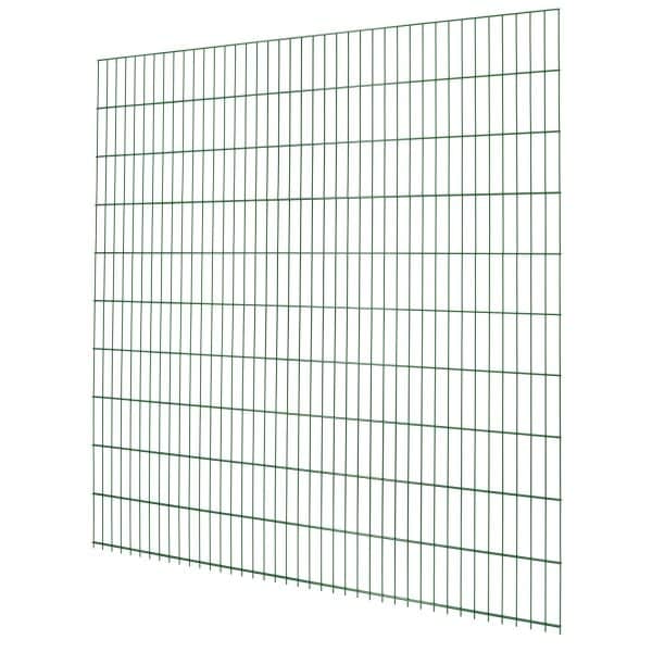 Doppelstabmattenzaun Grün 203 cm x 201 cm