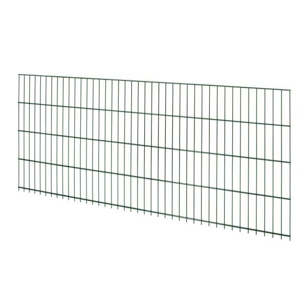 Doppelstabmattenzaun Metall 83 cm x 201 cm Grün