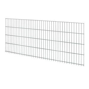 Doppelstabmattenzaun Metall 83 cm x 201 cm Verzinkt