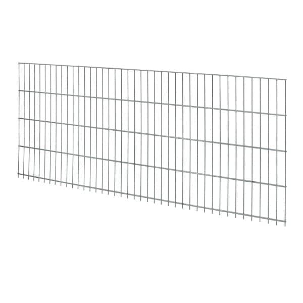 Doppelstabmattenzaun Metall 83 cm x 201 cm Verzinkt