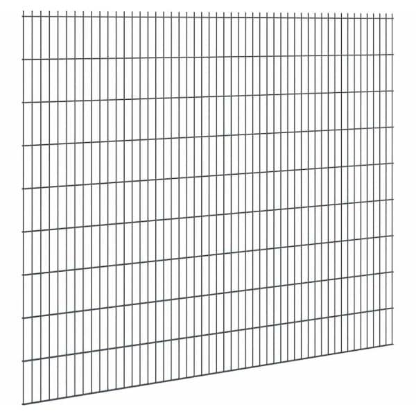 Doppelstabmattenzaun Stärke 6/5/6 Anthrazit 183 x 251 cm