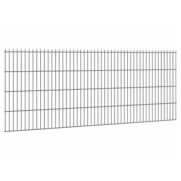 Doppelstabmattenzaun Stärke 6/5/6 Anthrazit 83 x 251 cm