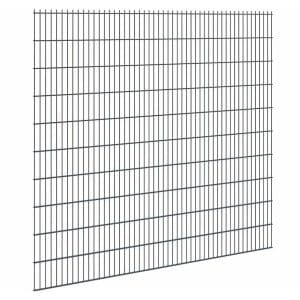 Doppelstabmattenzaun Stärke 8/6/8 Anthrazit 203 x 251 cm