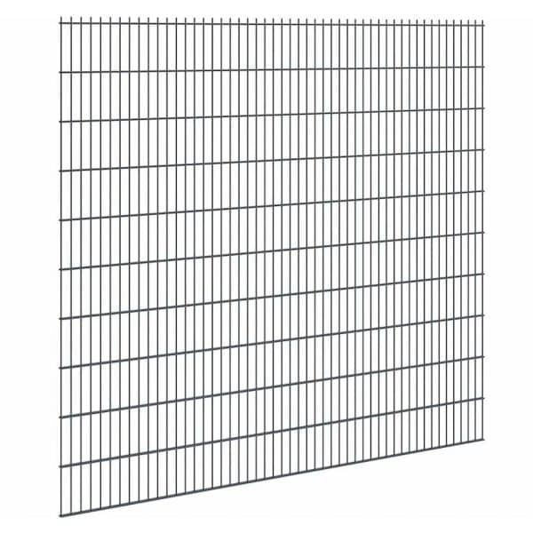 Doppelstabmattenzaun Stärke 8/6/8 Anthrazit 203 x 251 cm