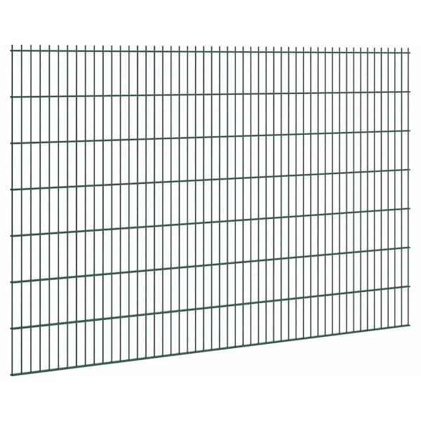 Doppelstabmattenzaun Stärke 8/6/8  Grün 143 x 251 cm