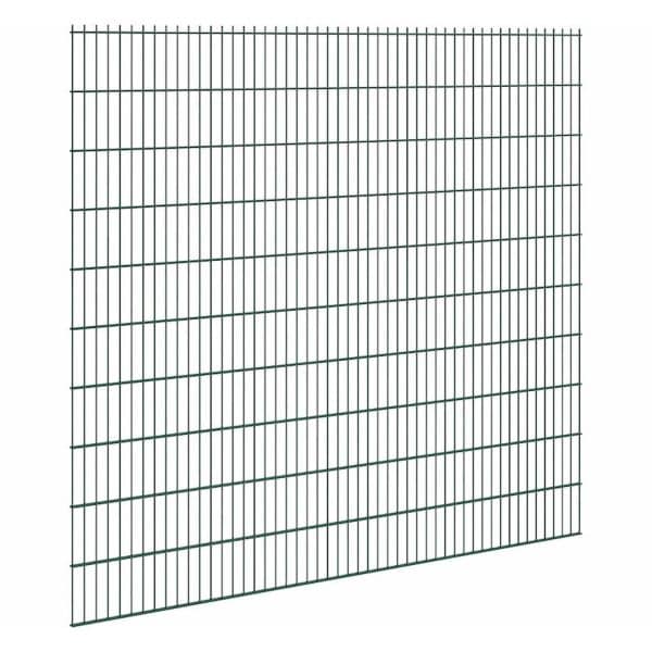 Doppelstabmattenzaun Stärke 8/6/8 Grün 203 x 251 cm