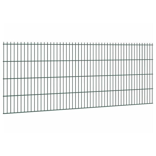 Doppelstabmattenzaun Stärke 8/6/8 Grün 83 x 251 cm