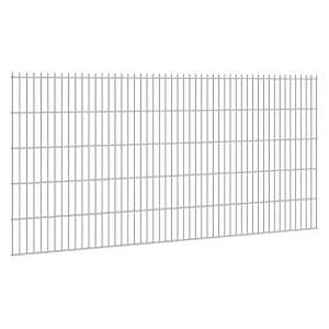 Doppelstabmattenzaun Stärke 8/6/8 Verzinkt 103 x 251 cm