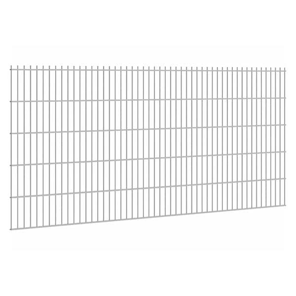 Doppelstabmattenzaun Stärke 8/6/8 Verzinkt 103 x 251 cm