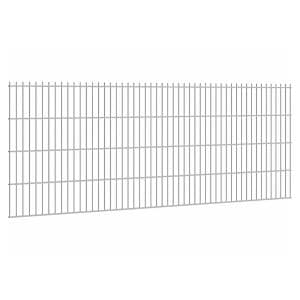 Doppelstabmattenzaun Stärke 8/6/8 Verzinkt 83 x 251 cm