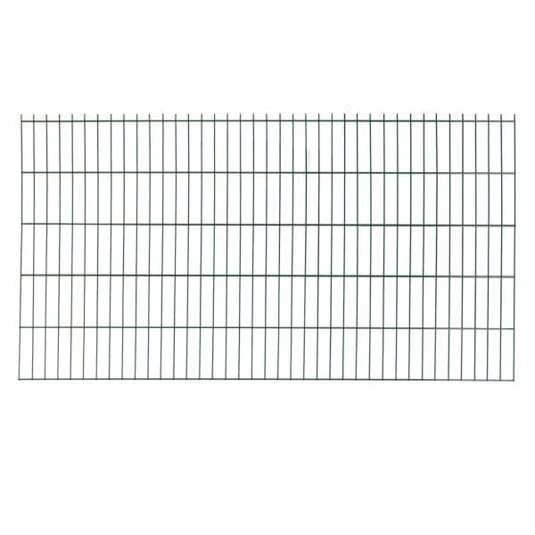 Doppelstabmattenzaun Verzinkt 103 cm x 201 cm