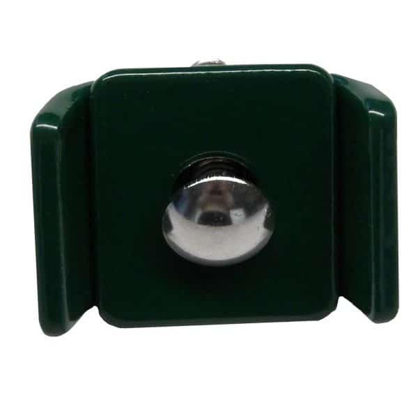 Doppelstabzaun ECO Verbinder Moosgrün