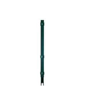 Doppelstabzaun Pfostenverlängerung Moosgrün 60 cm