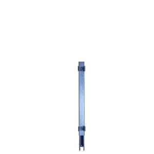 Doppelstabzaun Pfostenverlängerung Zink 40 cm