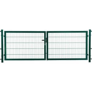 Doppeltor Comfort Einstabmattenfüllung Grün 140 x 300 cm